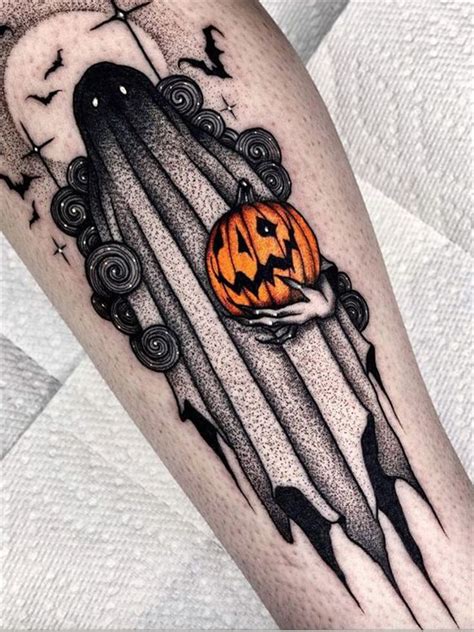 halloween themed feminine halloween tattoos|33 Halloween Tattoo Ideas for 2024